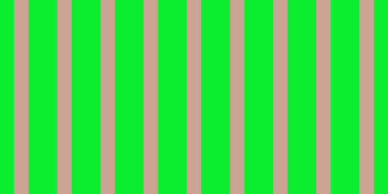 #0cee2d, #caa393 vertical lines, thirty pixels wide, fifty-nine pixels apart