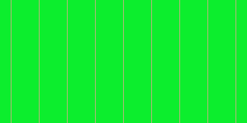 #0cee2d, #eba393 vertical lines, two pixels wide, eighty-nine pixels apart