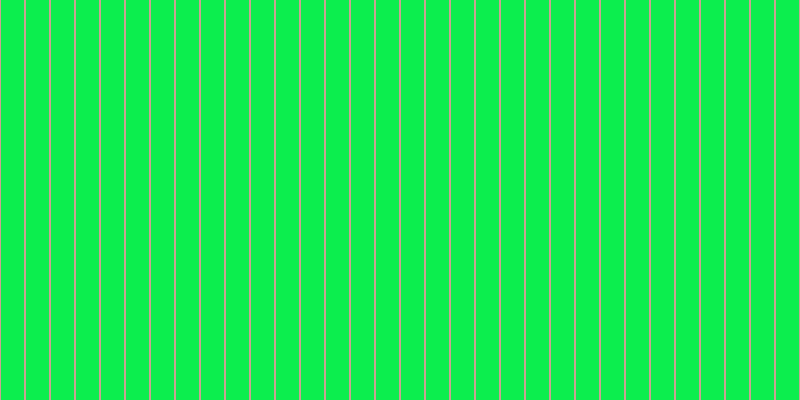 #0cee4e, #caa393 vertical lines, two pixels wide, twenty-three pixels apart