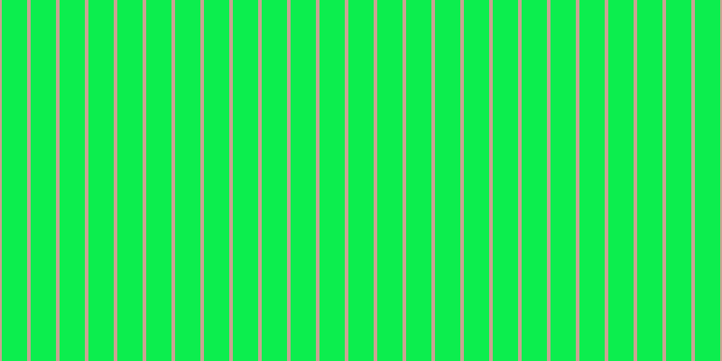 #0cee4e, #caa393 vertical lines, four pixels wide, twenty-eight pixels apart