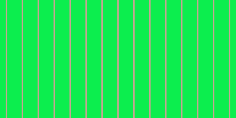 #0cee4e, #caa393 vertical lines, five pixels wide, forty-nine pixels apart