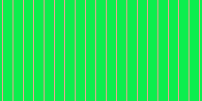 #0cee4e, #eba393 vertical lines, four pixels wide, thirty-seven pixels apart