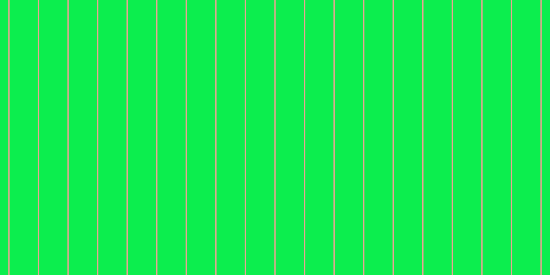 #0cee4e, #eba393 vertical lines, two pixels wide, forty-one pixels apart