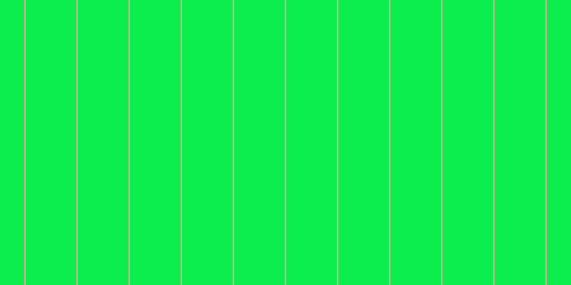 #0cee4e, #eba393 vertical lines, two pixels wide, seventy-one pixels apart