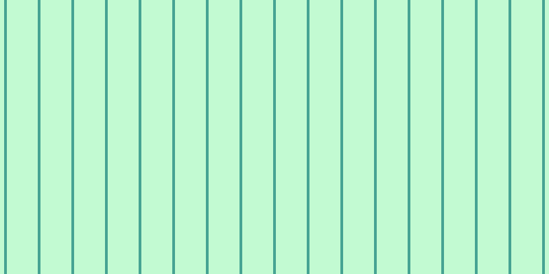 #0cee4e (25%), #46a393 vertical lines, four pixels wide, forty-five pixels apart