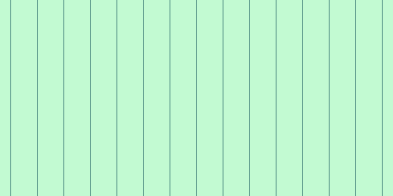 #0cee4e (25%), #67a393 vertical lines, two pixels wide, fifty-two pixels apart
