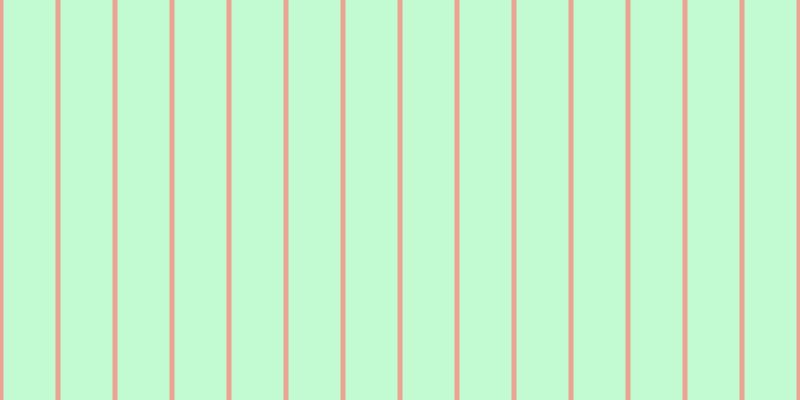 #0cee4e (25%), #eba393 vertical lines, five pixels wide, fifty-two pixels apart