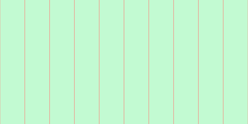 #0cee4e (25%), #eba393 vertical lines, two pixels wide, seventy-eight pixels apart