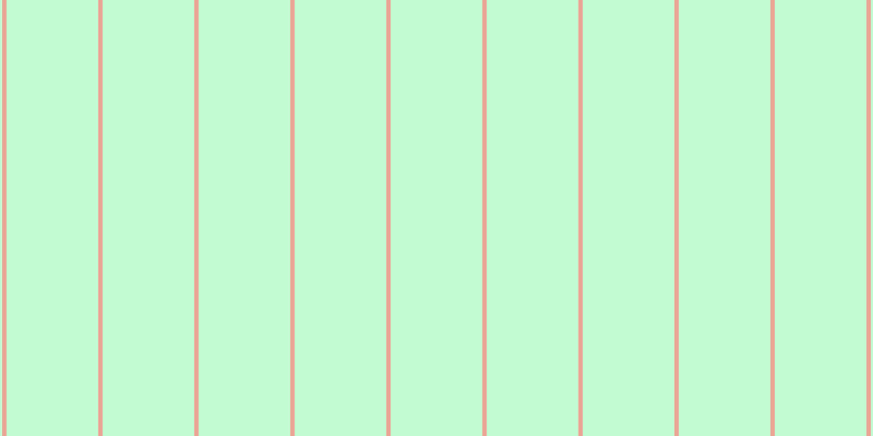 #0cee4e (25%), #eba393 vertical lines, four pixels wide, eighty-four pixels apart