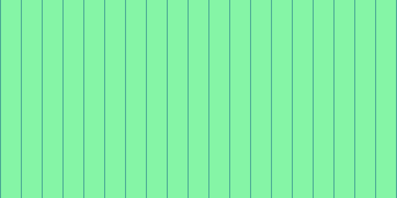 #0cee4e (50%), #46a393 vertical lines, two pixels wide, forty pixels apart
