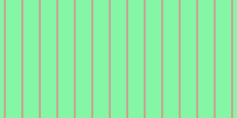#0cee4e (50%), #caa393 vertical lines, seven pixels wide, fifty-two pixels apart