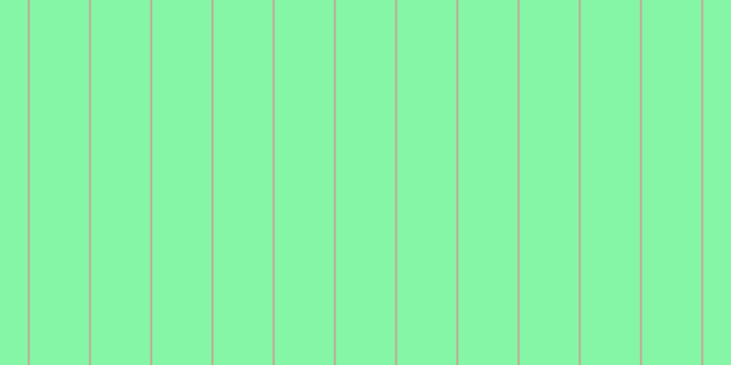 #0cee4e (50%), #caa393 vertical lines, two pixels wide, sixty-five pixels apart