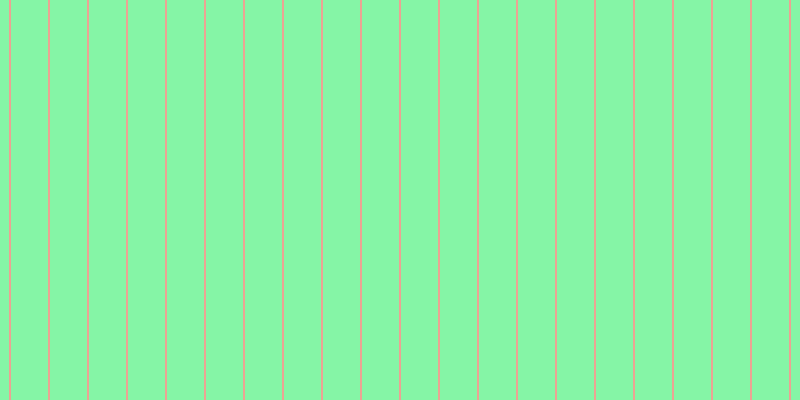 #0cee4e (50%), #eba393 vertical lines, two pixels wide, thirty-seven pixels apart