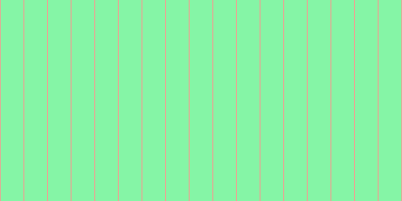 #0cee4e (50%), #eba393 vertical lines, two pixels wide, forty-five pixels apart