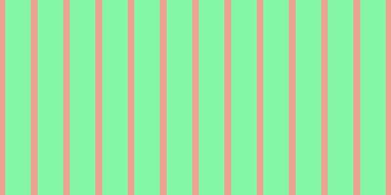 #0cee4e (50%), #eba393 vertical lines, fourteen pixels wide, fifty-two pixels apart