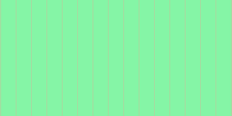 #0cee4e (50%), #eba393 vertical lines, one pixels wide, fifty-two pixels apart