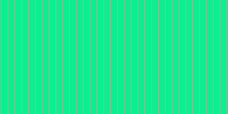 #0cee90, #caa393 vertical lines, two pixels wide, twenty-two pixels apart