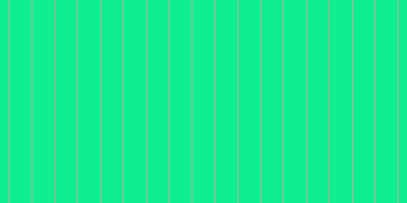 #0cee90, #caa393 vertical lines, two pixels wide, forty-three pixels apart