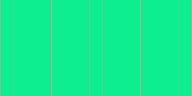 #0cee90, #caa393 vertical lines, one pixels wide, fifty-two pixels apart