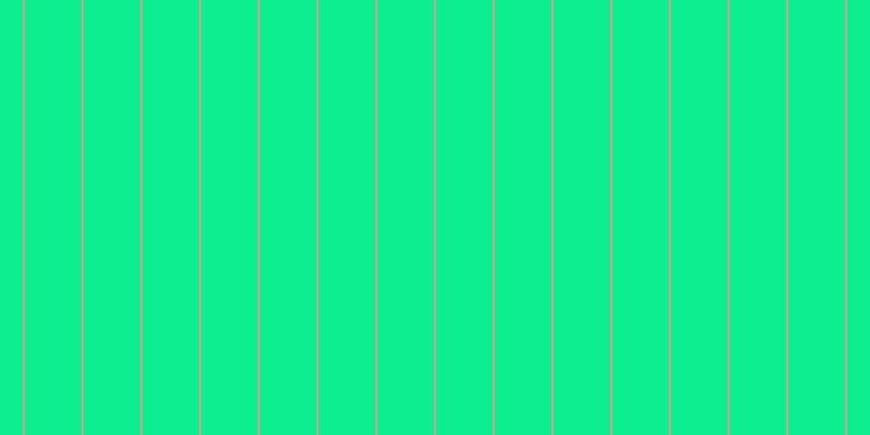 #0cee90, #caa393 vertical lines, two pixels wide, fifty-two pixels apart