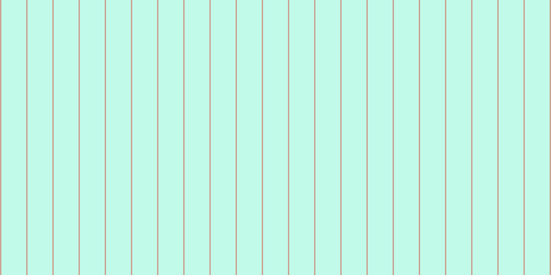 #0ceeb1 (25%), #caa393 vertical lines, two pixels wide, thirty-six pixels apart