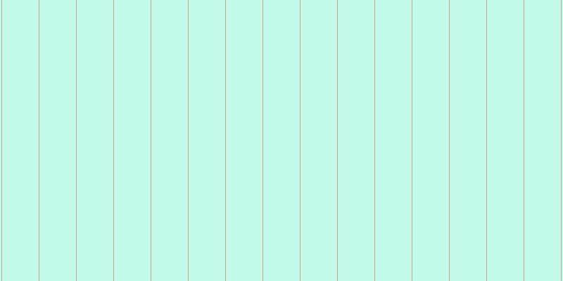 #0ceeb1 (25%), #caa393 vertical lines, one pixels wide, fifty-two pixels apart