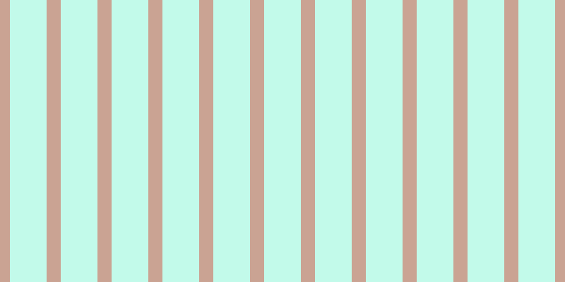 #0ceeb1 (25%), #caa393 vertical lines, twenty pixels wide, fifty-two pixels apart