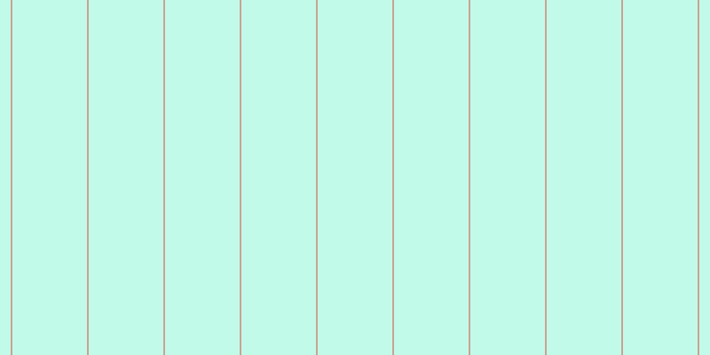 #0ceeb1 (25%), #caa393 vertical lines, two pixels wide, eighty-four pixels apart