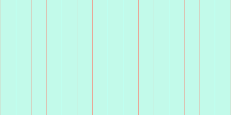 #0ceeb1 (25%), #eba393 vertical lines, one pixels wide, fifty-two pixels apart