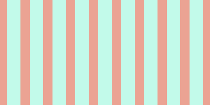 #0ceeb1 (25%), #eba393 vertical lines, thirty-five pixels wide, fifty-two pixels apart