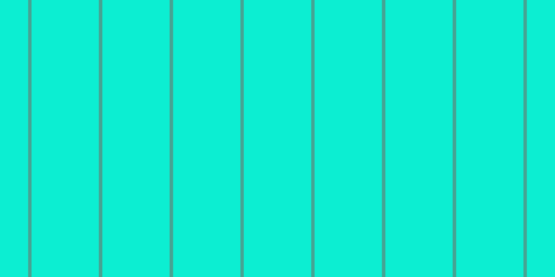 #0ceed2, #46a393 vertical lines, five pixels wide, ninety-seven pixels apart