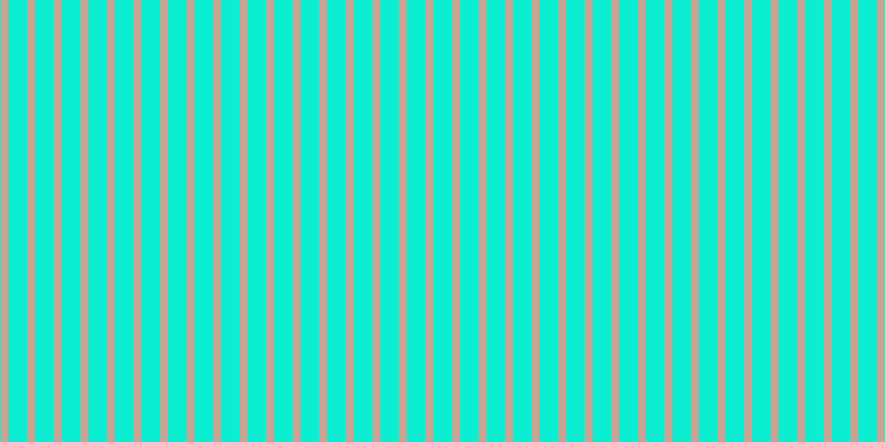 #0ceed2, #caa393 vertical lines, seven pixels wide, seventeen pixels apart
