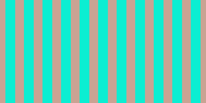 #0ceed2, #caa393 vertical lines, thirty-four pixels wide, thirty-eight pixels apart