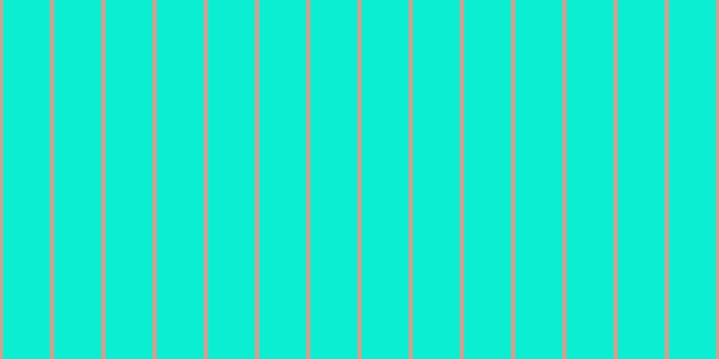 #0ceed2, #caa393 vertical lines, five pixels wide, fifty-two pixels apart