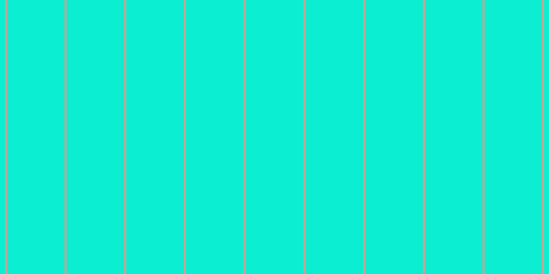 #0ceed2, #caa393 vertical lines, three pixels wide, eighty-four pixels apart