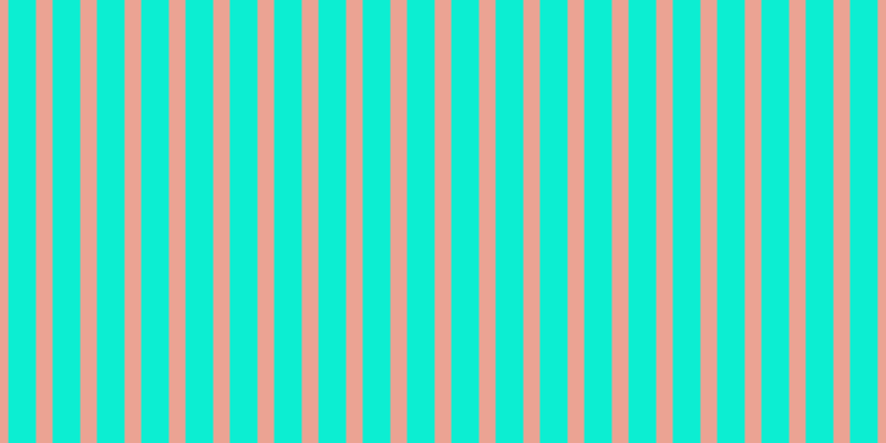 #0ceed2, #eba393 vertical lines, fifteen pixels wide, twenty-five pixels apart