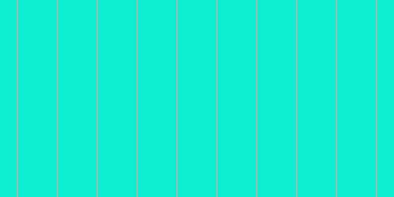 #0ceed2, #eba393 vertical lines, two pixels wide, seventy-nine pixels apart