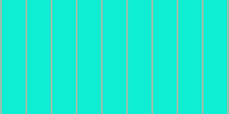 #0ceed2, #eba393 vertical lines, four pixels wide, eighty-four pixels apart