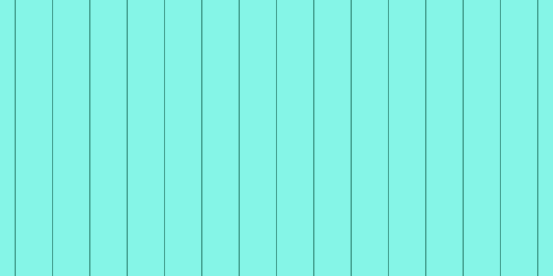 #0ceed2 (50%), #46a393 vertical lines, two pixels wide, fifty-two pixels apart