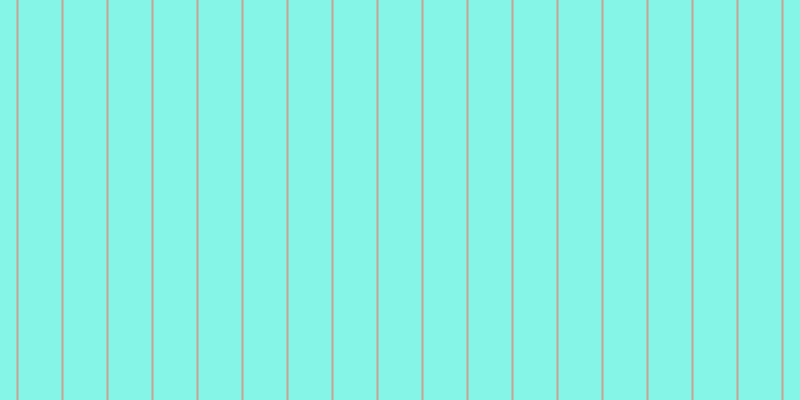 #0ceed2 (50%), #caa393 vertical lines, two pixels wide, forty-three pixels apart