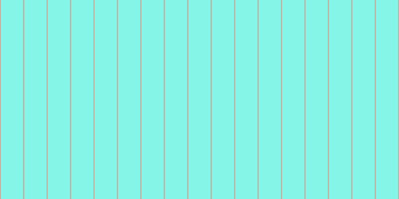 #0ceed2 (50%), #caa393 vertical lines, two pixels wide, forty-five pixels apart