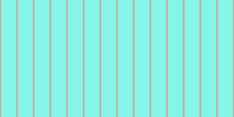 #0ceed2 (50%), #caa393 vertical lines, five pixels wide, fifty-two pixels apart