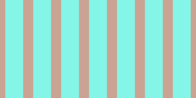 #0ceed2 (50%), #caa393 vertical lines, forty-one pixels wide, seventy-three pixels apart