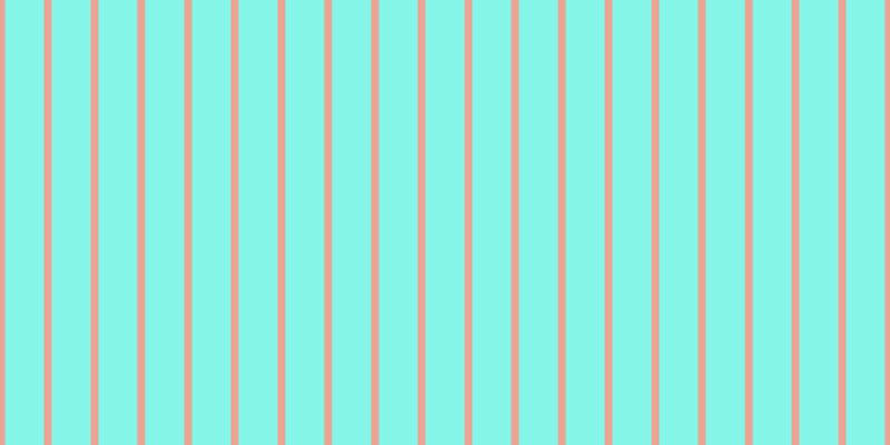 #0ceed2 (50%), #eba393 vertical lines, seven pixels wide, thirty-five pixels apart