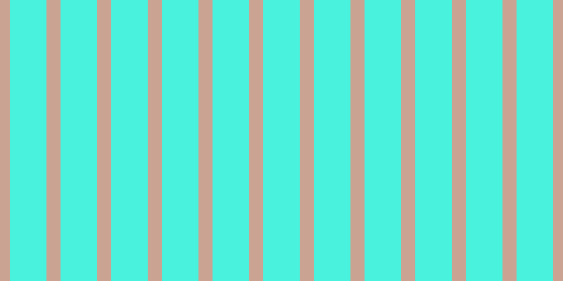 #0ceed2 (75%), #caa393 vertical lines, twenty pixels wide, fifty-two pixels apart