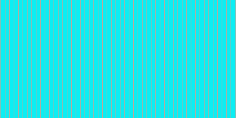 #0ceef3, #caa393 vertical lines, two pixels wide, thirteen pixels apart