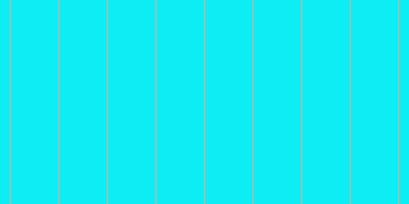 #0ceef3, #eba393 vertical lines, two pixels wide, ninety-three pixels apart