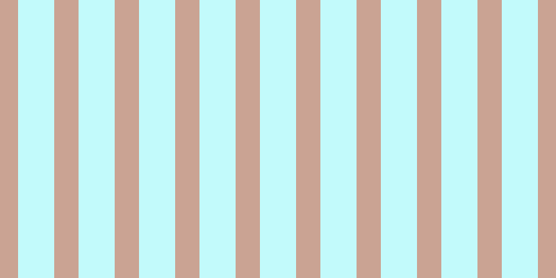 #0ceef3 (25%), #caa393 vertical lines, thirty-five pixels wide, fifty-two pixels apart