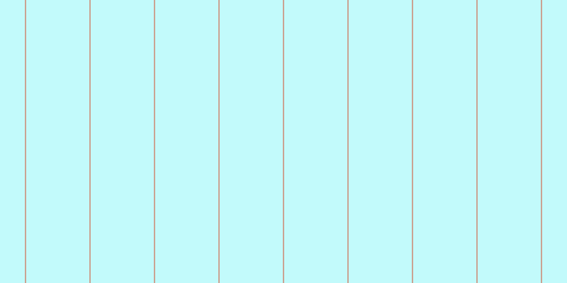 #0ceef3 (25%), #caa393 vertical lines, two pixels wide, eighty-nine pixels apart