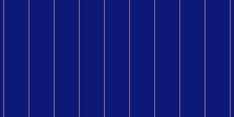 #0e1876, #caa393 vertical lines, two pixels wide, eighty-four pixels apart